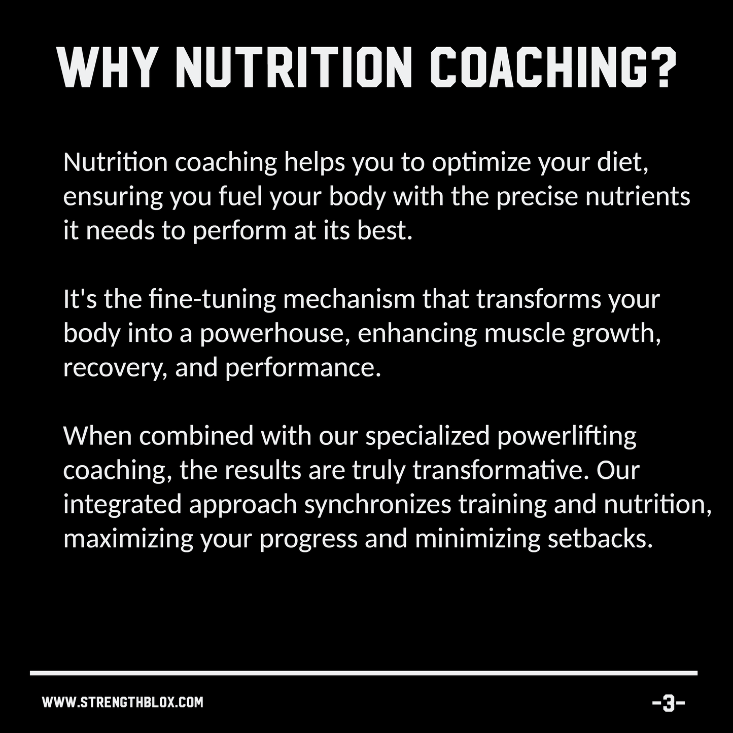 Bi-Weekly Nutrition Coaching