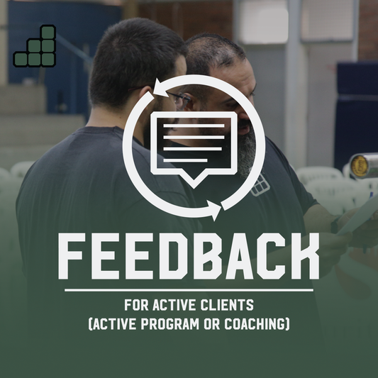 Strengthblox Feedback (Active Clients)